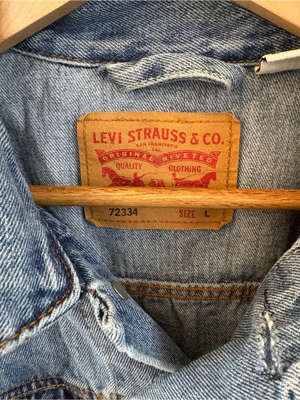 Levis classic trucker